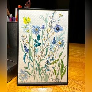 ❤️3 for $15❤️ Floral Watercolor painting